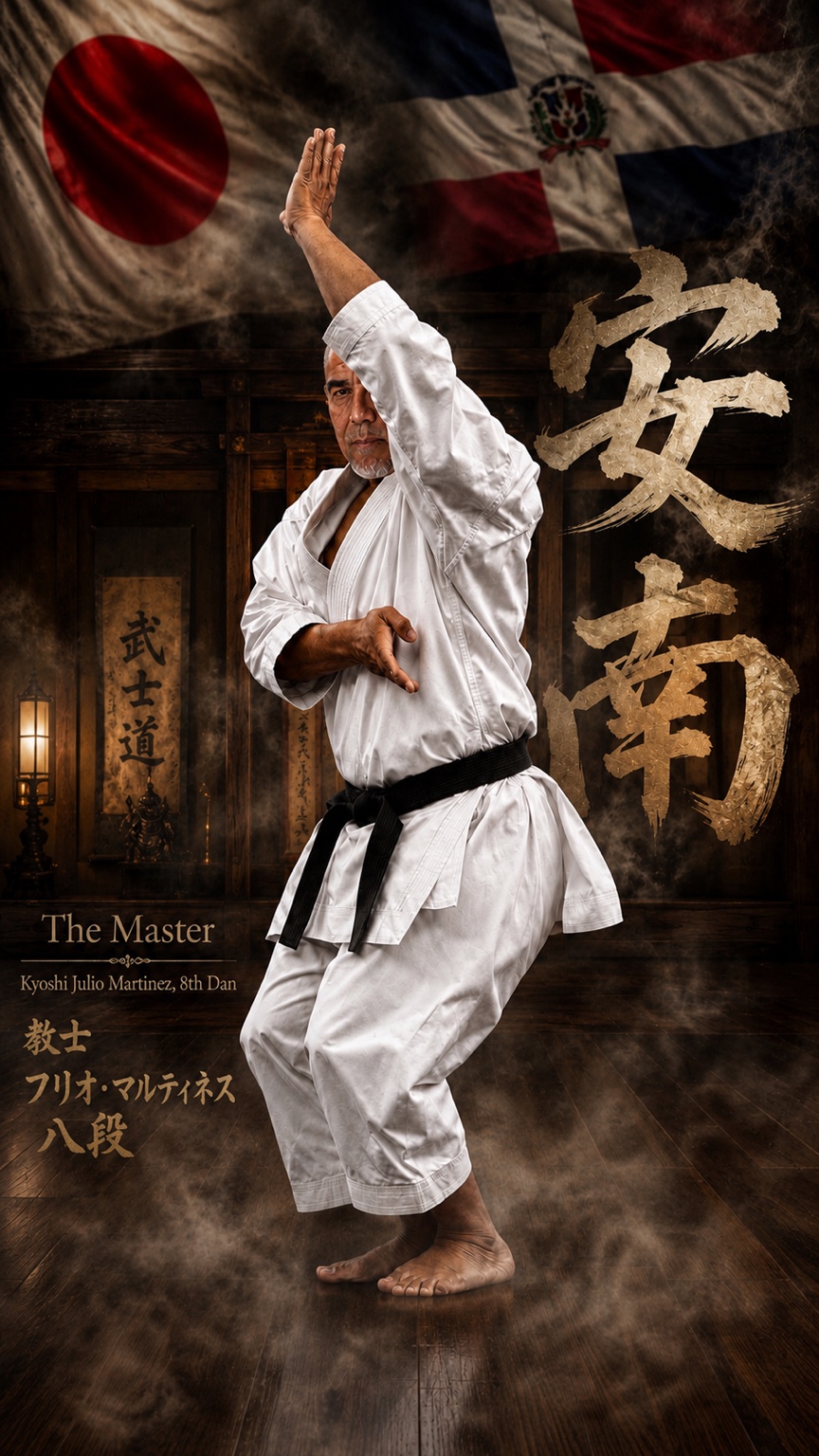Leadership karate artwork